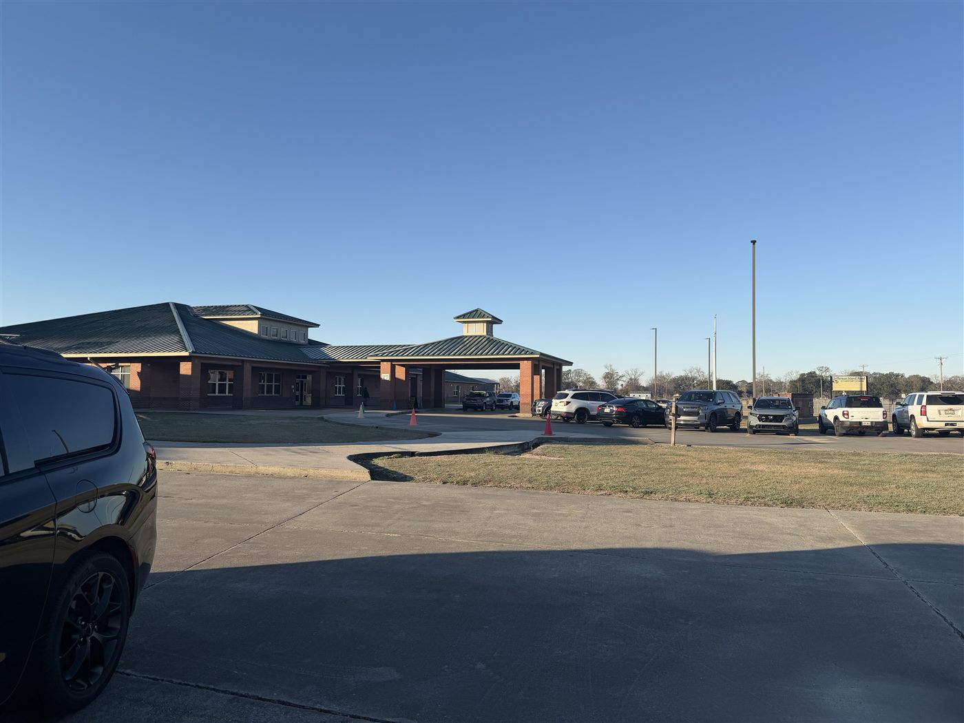 On site at a Louisiana partner school